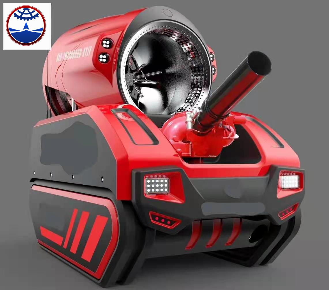 RXR-YM150000D diesel engine smoke exhaust fire extinguishing robot