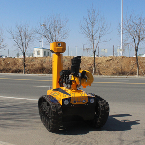 RXR-M80D-13KT Fire Fighting Robots Water Cannon Fire Truck Robotic Fire Fighting Robot