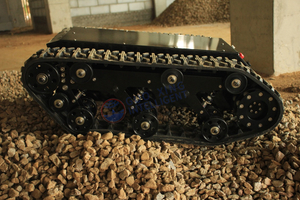 All Terrain Tracked Vehicle Crawler Robot Chassis