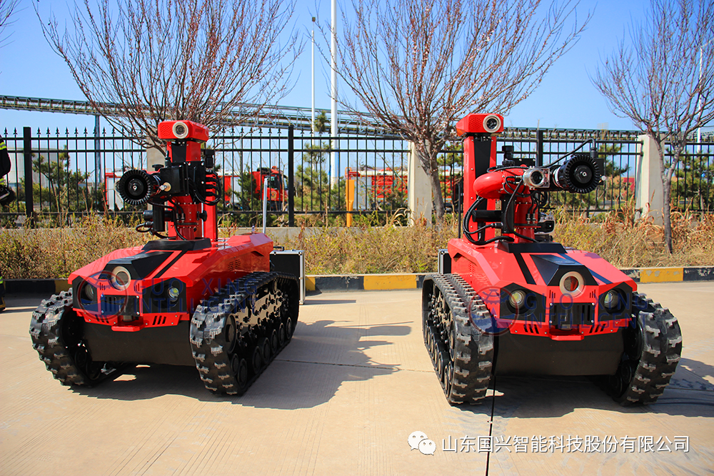 Explosion-proof Fire Fighting Robot Fire Water Cannon Compatible Fire Truck RXR-MC80BD