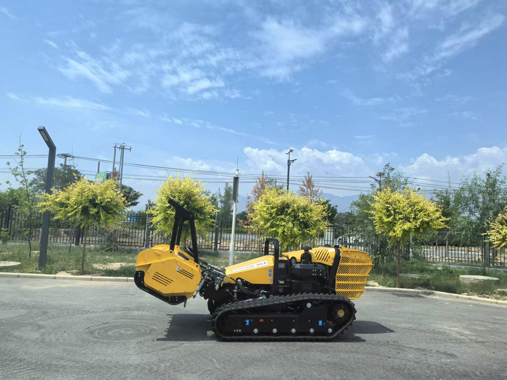 Remote Operated Forest Mower 