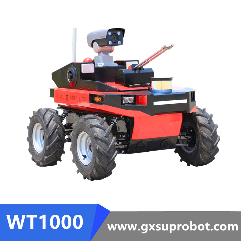 Autonomous Outdoor Security Patrol Robot