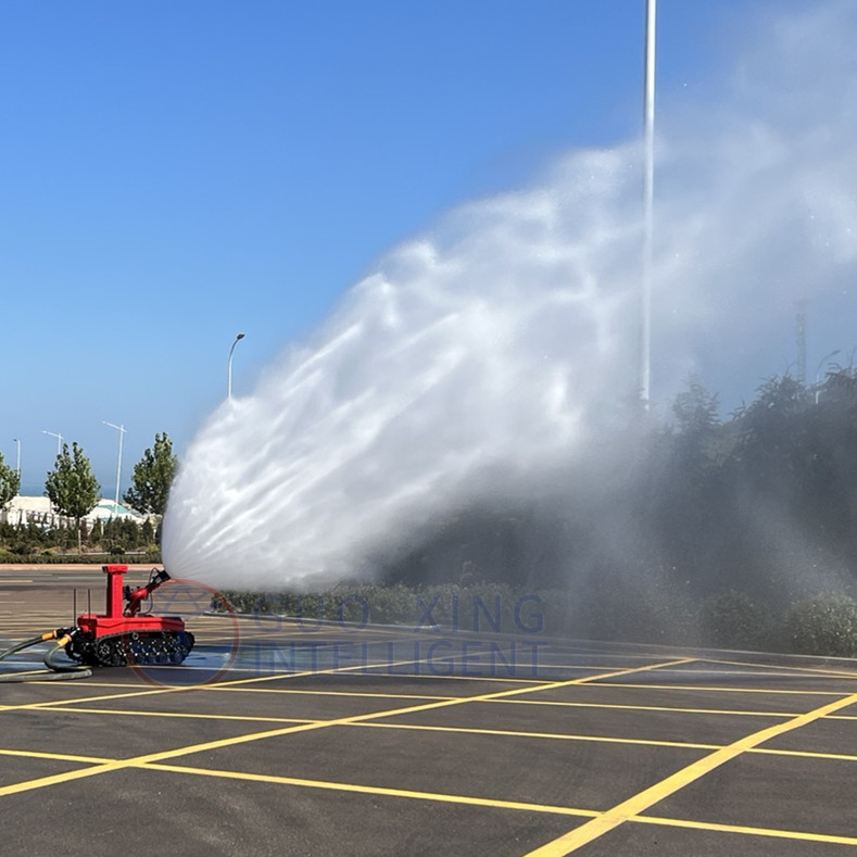 Remote-controlled Firefighting Robots 