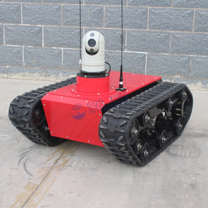 Outdoor All Terrain Tracked Mobile Robot Platform Chassis