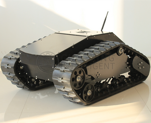 Fast Delivery Complex Terrain Rubber Track Chassis Robot Platform