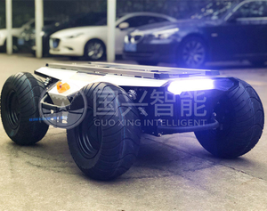 SV1000 Tank Shape Rubber Track Intelligent Four-wheeled Robot Mobile Chassis