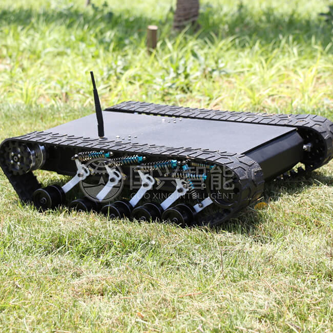 Power Inspection Robot navigating a high-voltage substation environment