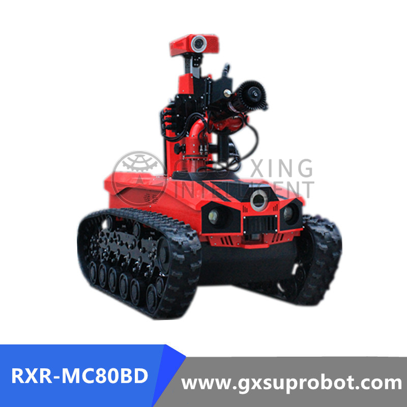 Explosion Proof Fire Fighting Robot RXR-MC80BD from China 