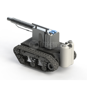 All Terrain Tracked Mobile Robot Platform Chassis