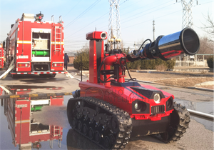 Explosion-Proof Firefighting Robots for Oilfields