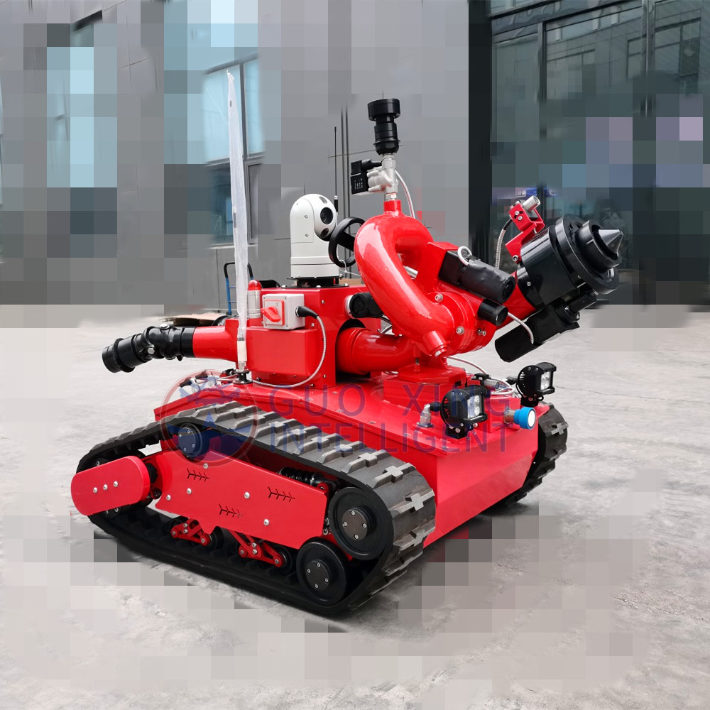 RXR-M40D-880T Remote Fire Fighting Monitor Water Cannon Robot