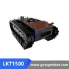 Remote Control Rubber Tracked Robot Tank Chassis