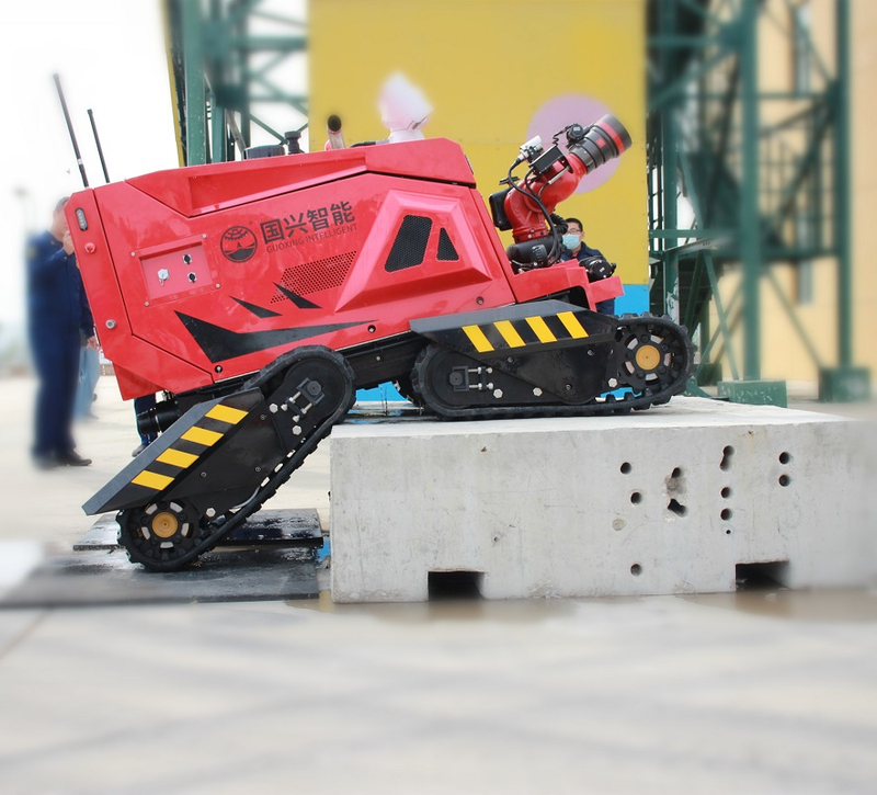 Latest diesel type firefighting robot price