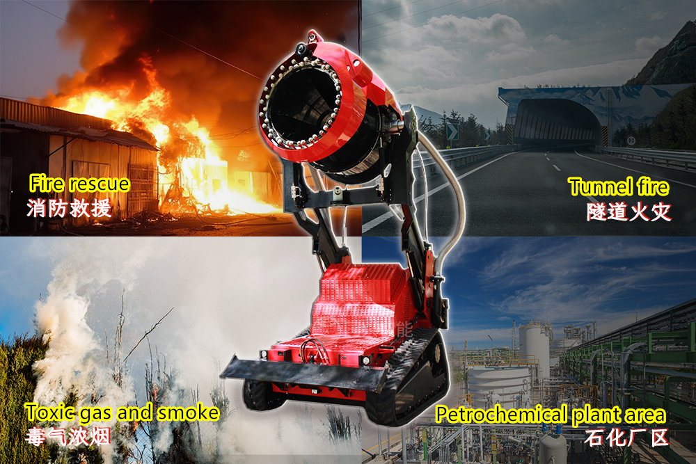 firefighting robot application