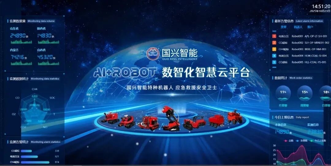 guoxing firefighting robot