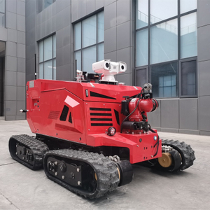 Robotics Fire Fighting Robot Vehicle with Good Quality RXR-M150GD 