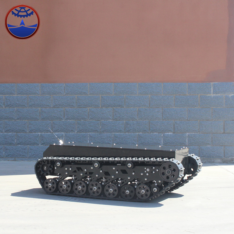 900T Electric Tracked Robot Platform Undercarriage stair climbing robot tank chassis crawler robot chassis