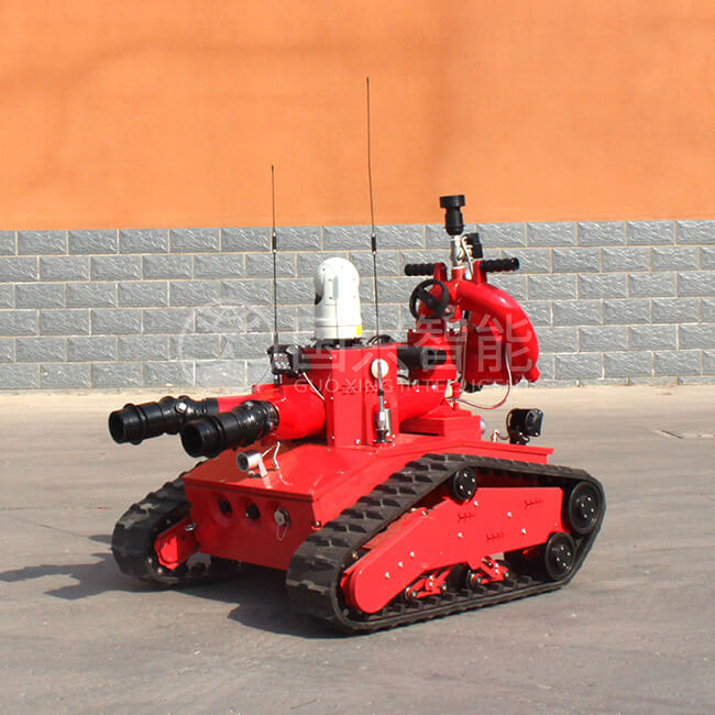 RXR-M40D-880T Electric Rubber Track Fire Fighting Robot Remote 