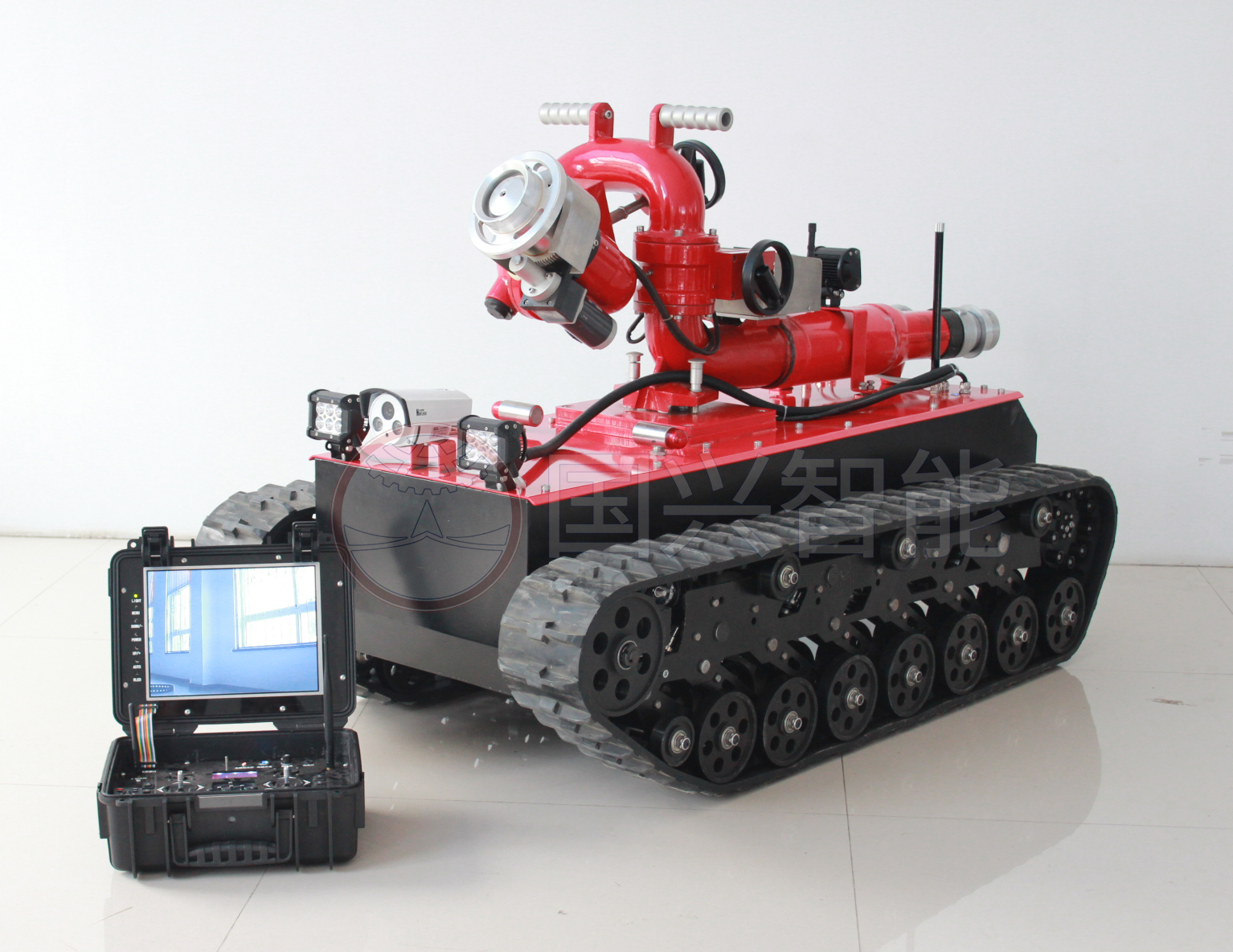 Guoxing FIrefighting Robot will be soon in Mexico Fire Brigade 4