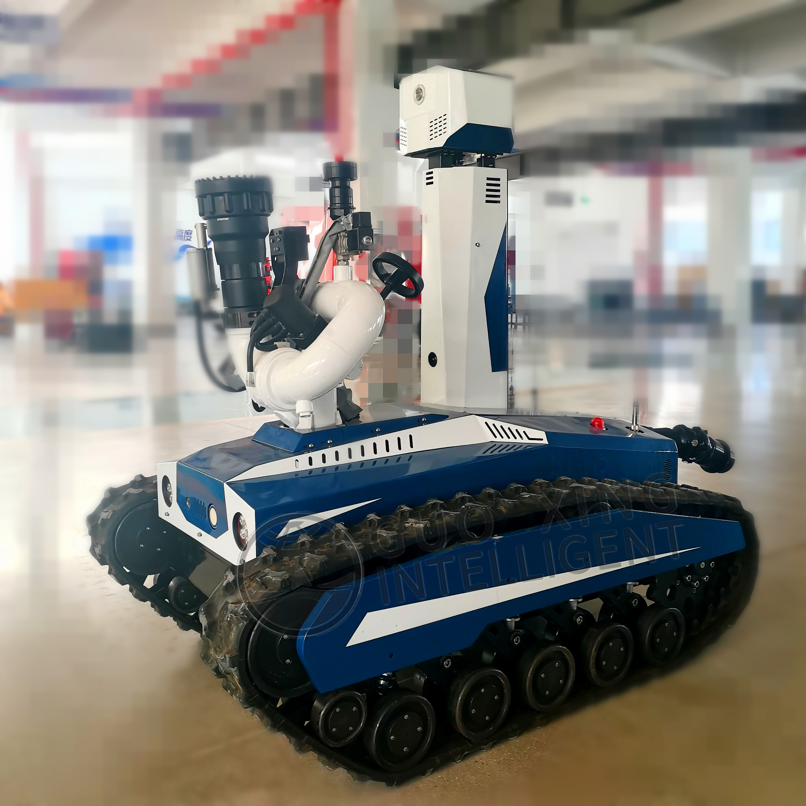 Remote Control Multifunctional UGV Fire Fighting Robot