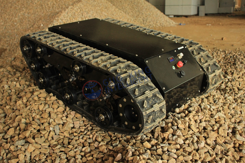 Safari 600T Tracked Robot Chassis Platform Crawler Stair Climbing Robot Tank Chassis