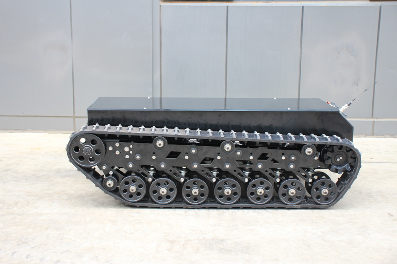 900T Electric Tracked Robot Platform Undercarriage stair climbing robot tank chassis crawler robot chassis