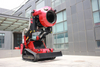 Lifting Smoke Exhaust Fire Fighting Robot RXR-YM100000D