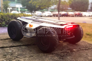 Four Wheel UGV Ground Vehicle Mobile Wheels Chassis Robot