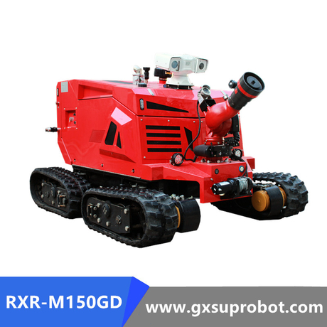 4wd Diesel Firefighting Robot RXR-M150GD 