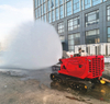 diesel type fire fighting robot for fire brigade